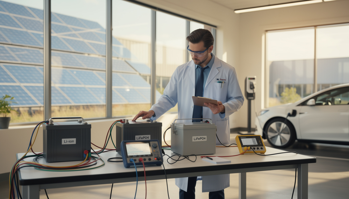 découvrez notre comparatif détaillé entre les batteries lithium-ion (li-ion) et lithium fer phosphate (lifepo4) pour choisir la meilleure option selon vos besoins en performance, sécurité et durabilité.