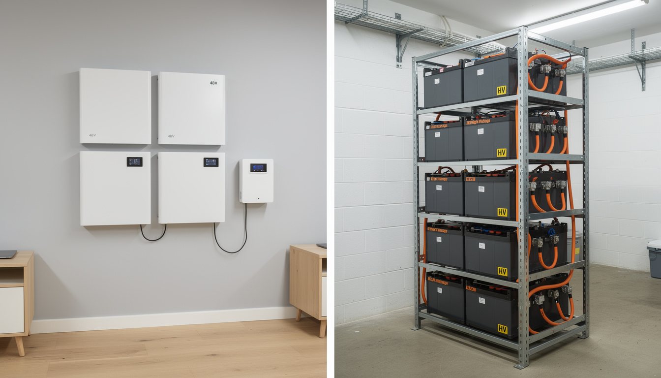 découvrez les différences clés entre les batteries haute tension et basse tension, leurs avantages, inconvénients et applications pour choisir la solution adaptée à vos besoins énergétiques.